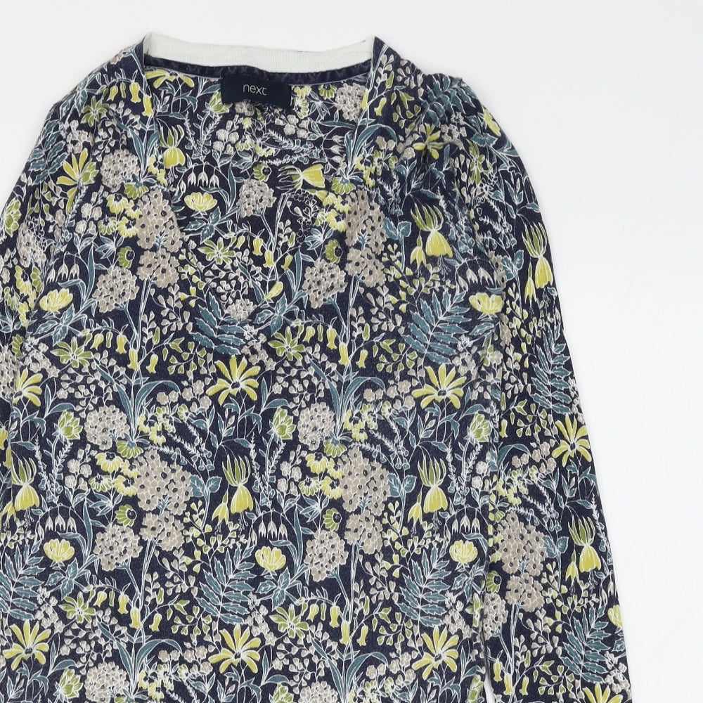 Womens UK Size 8 NEXT Blue Pullover Jumper