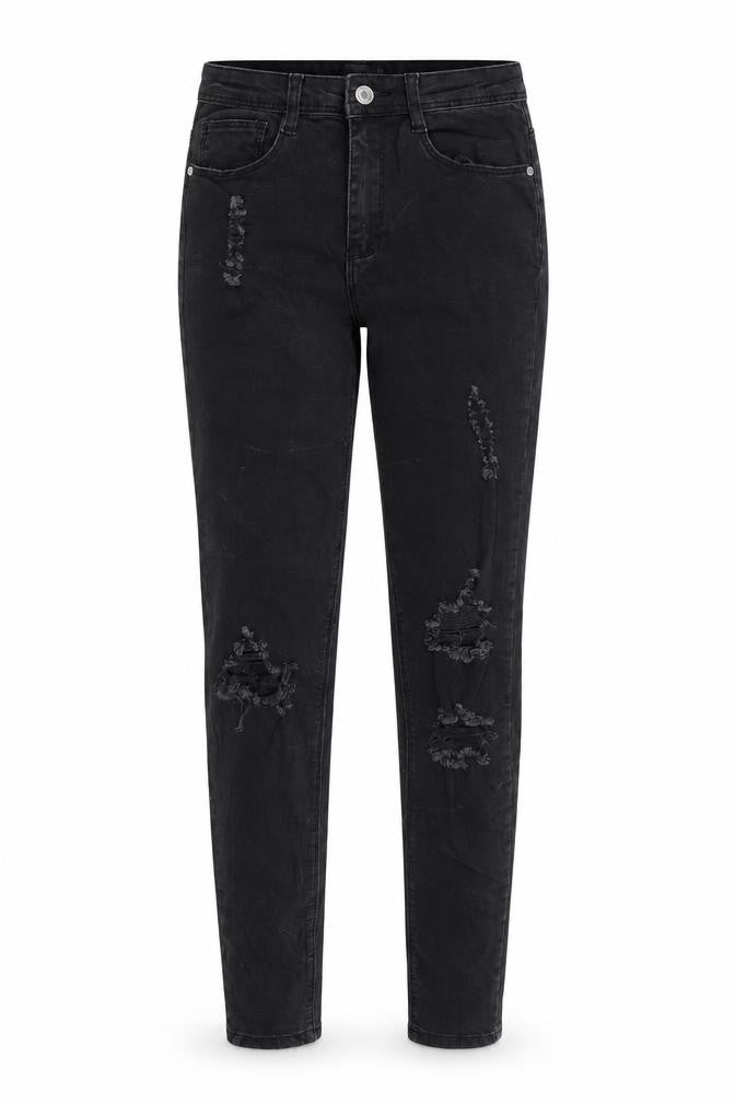 Womens UK Size 8 Missguided Regular Fit Skinny Black Jeans
