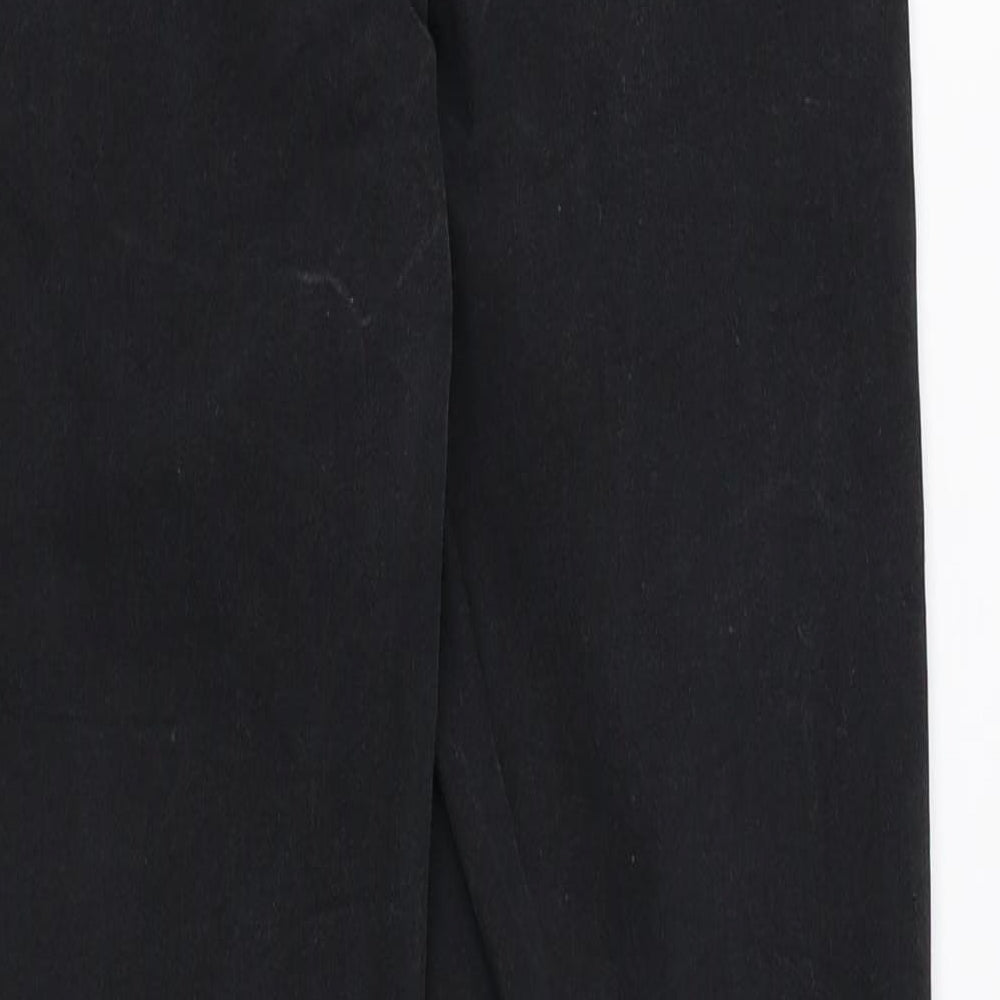 Missguided Womens Black Cotton Skinny Jeans Size 8 L28 in Regular Zip