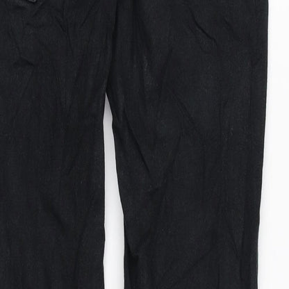 Denim & Co. Womens Black Cotton Skinny Jeans Size 28 in L30 in Regular Zip