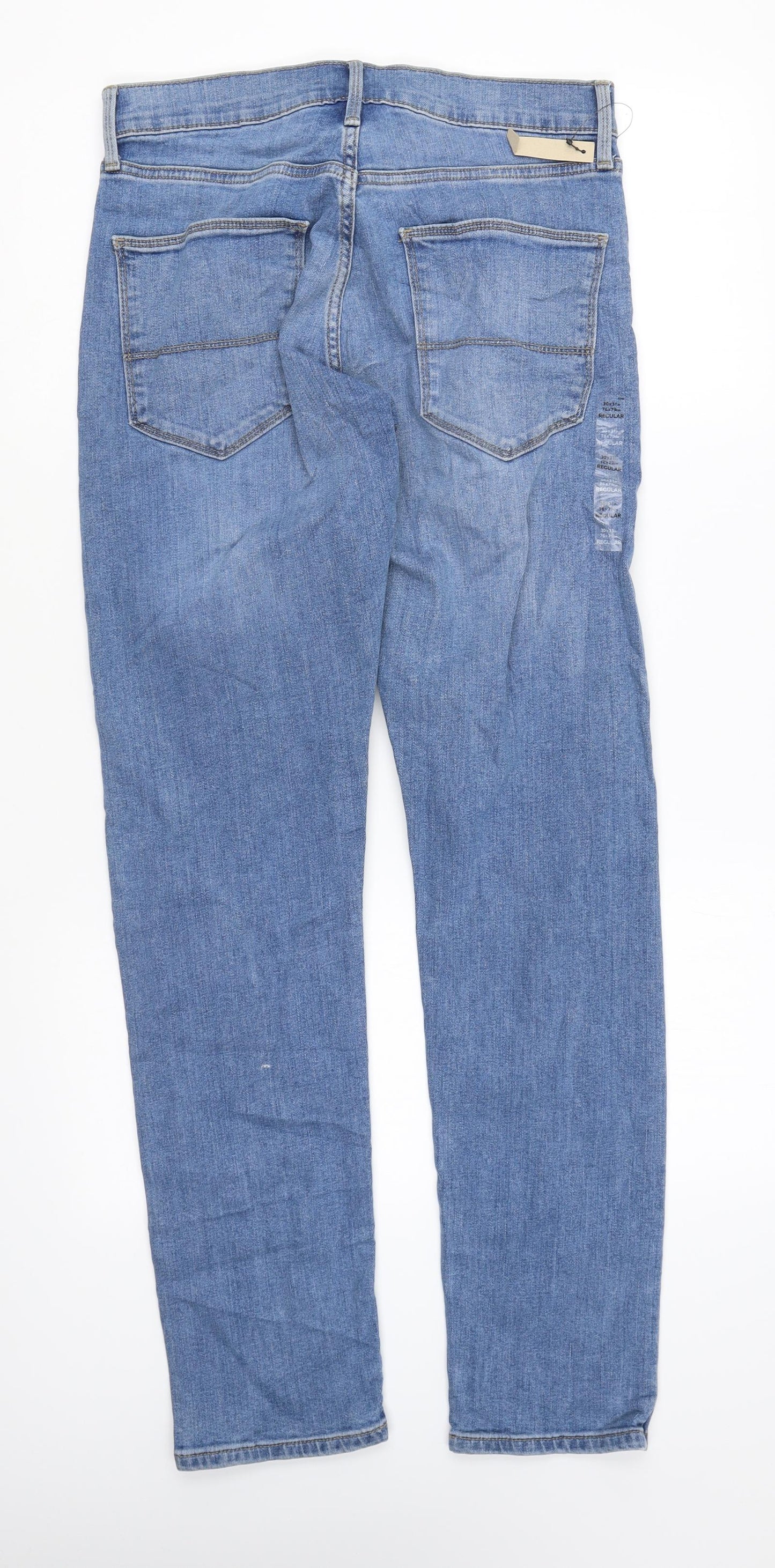Womens UK Size 30 in Marks and Spencer Slim Fit Skinny Blue Jeans