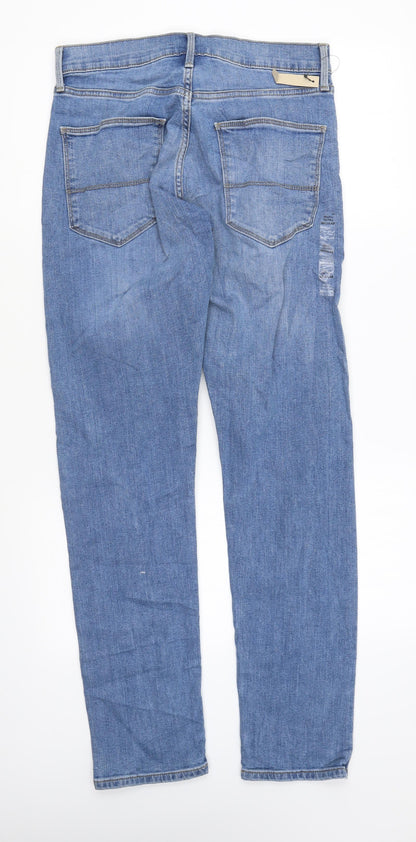 Womens UK Size 30 in Marks and Spencer Slim Fit Skinny Blue Jeans