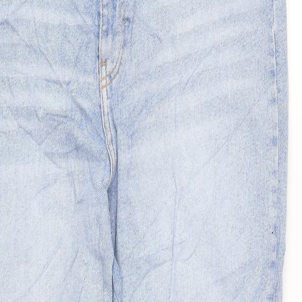 Womens UK Size 34 in Preworn Regular Fit Mom Blue Jeans
