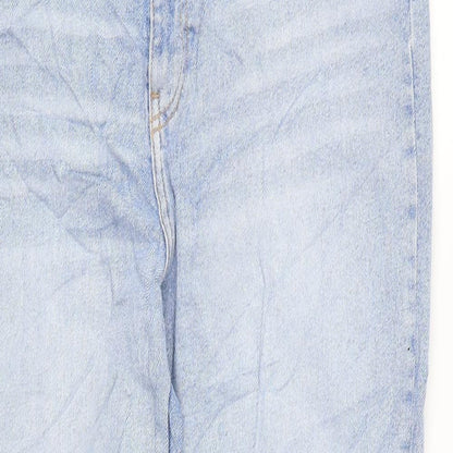 Womens UK Size 34 in Preworn Regular Fit Mom Blue Jeans