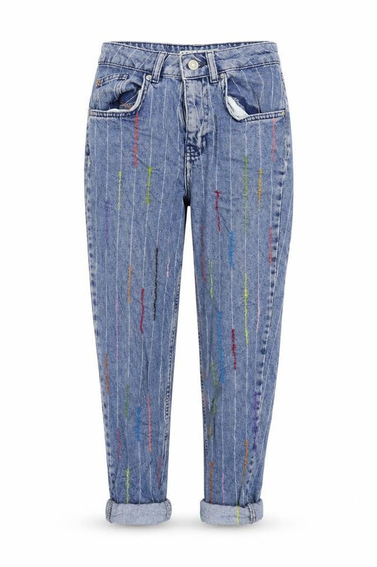 Womens UK Size 6 Denim & Co. Regular Fit Mom Blue Jeans