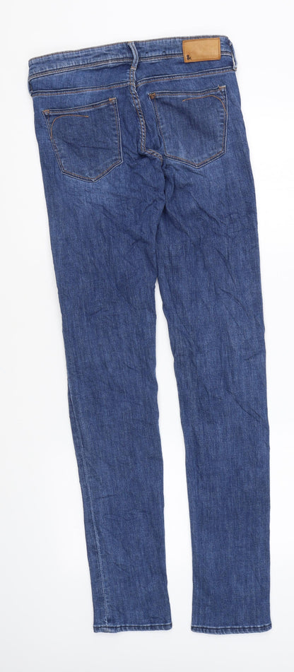 Womens UK Size 26 in H&M Regular Fit Skinny Blue Jeans