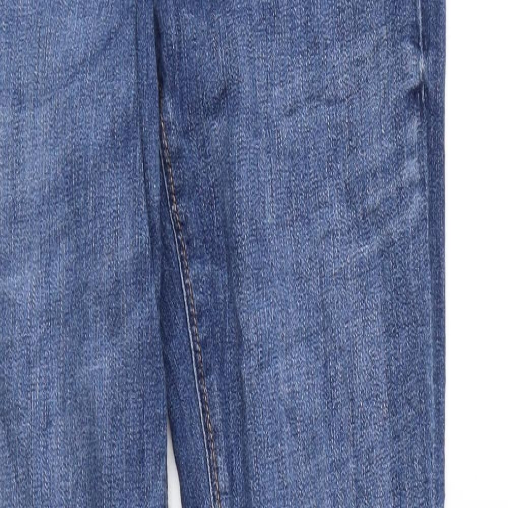 Womens UK Size 26 in H&M Regular Fit Skinny Blue Jeans