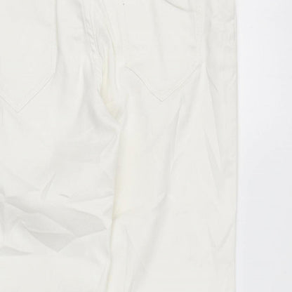 Womens UK Size 10 Yes Yes Regular Fit Skinny White Jeans