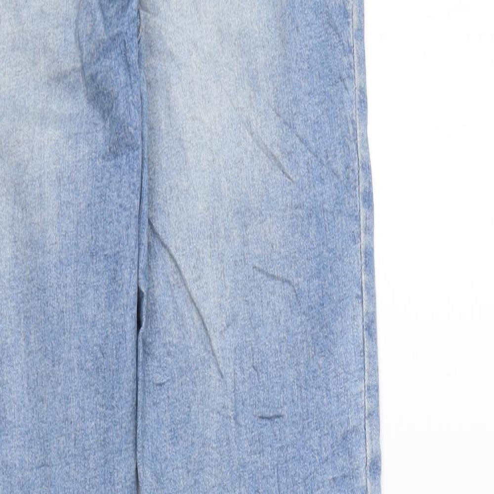 Dotti Womens Blue Cotton Skinny Jeans Size 8 L29 in Regular Zip
