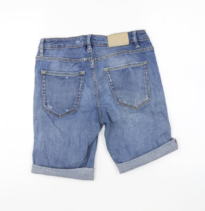 Womens UK Size 28 in H&M Regular Fit Chino Shorts