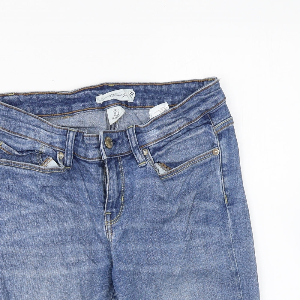 Womens UK Size 28 in H&M Regular Fit Chino Shorts