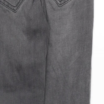 Joe's Mens Grey Cotton Skinny Jeans Size 28 in L27 in Regular Zip