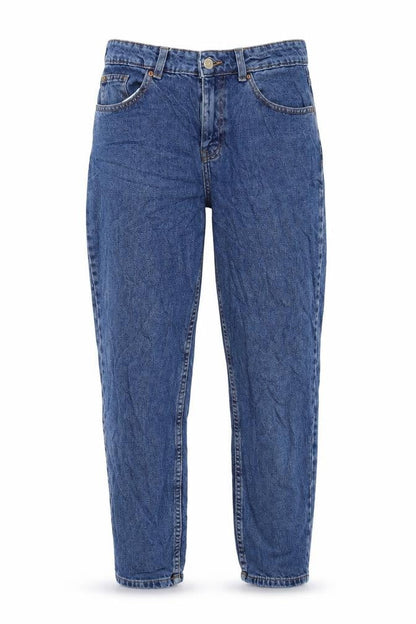 Womens UK Size 10 Denim & Co. Regular Fit Tapered Blue Jeans