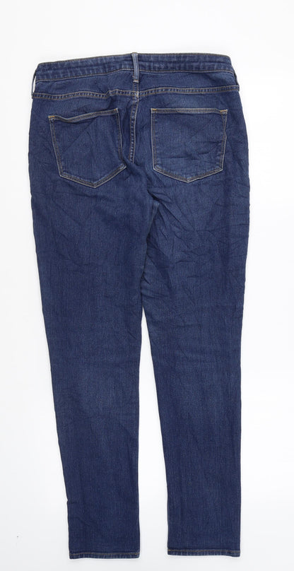 Womens UK Size 29 in Preworn Regular Fit Skinny Blue Jeans