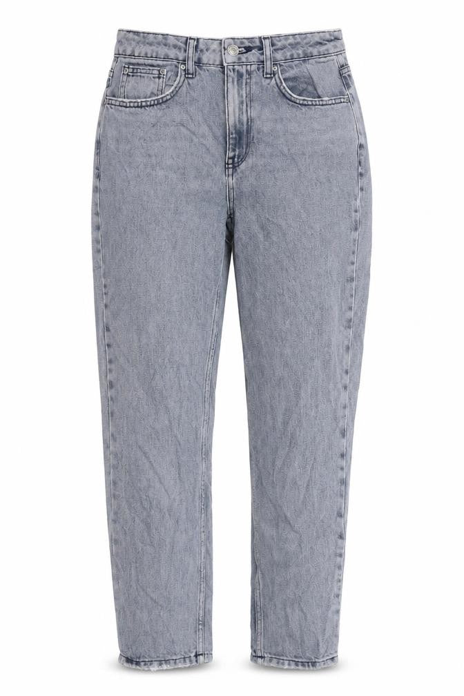 Womens UK Size 25 in Topshop Regular Fit Mom Blue Jeans
