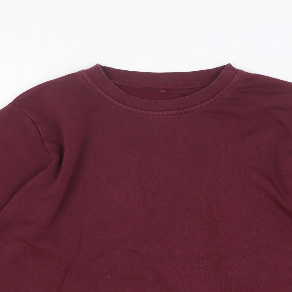 George Boys Brown Cotton Pullover Sweatshirt Size 9-10 Years