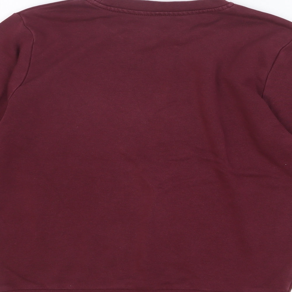 George Boys Brown Cotton Pullover Sweatshirt Size 9-10 Years