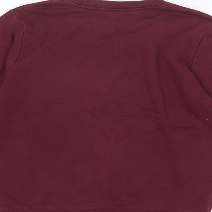 George Boys Brown Cotton Pullover Sweatshirt Size 9-10 Years