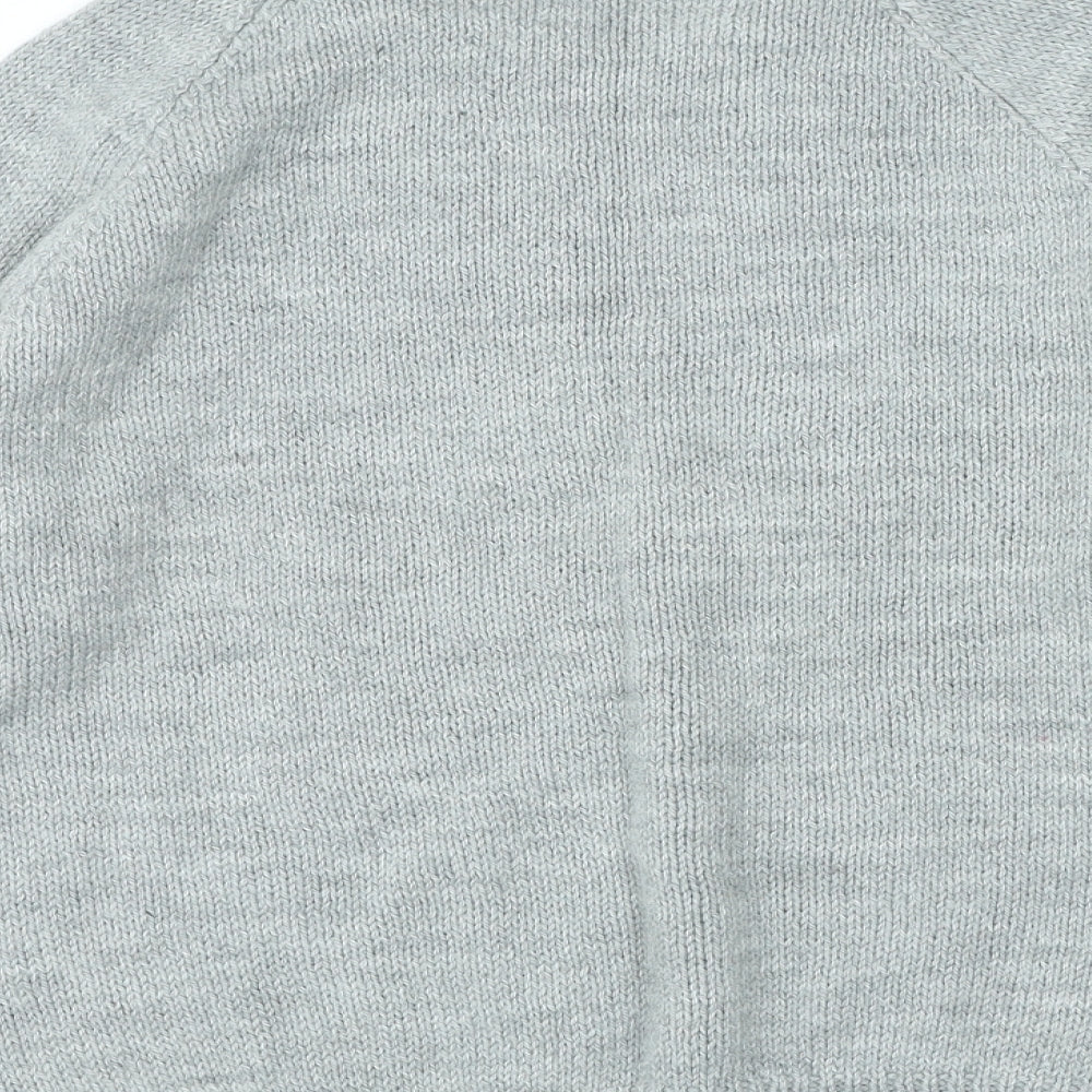Womens UK Size S Preworn Grey Pullover Jumper