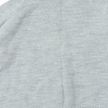 Womens UK Size S Preworn Grey Pullover Jumper