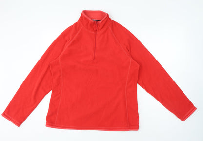 Womens UK Size 14 Preworn Red Pullover Jumper