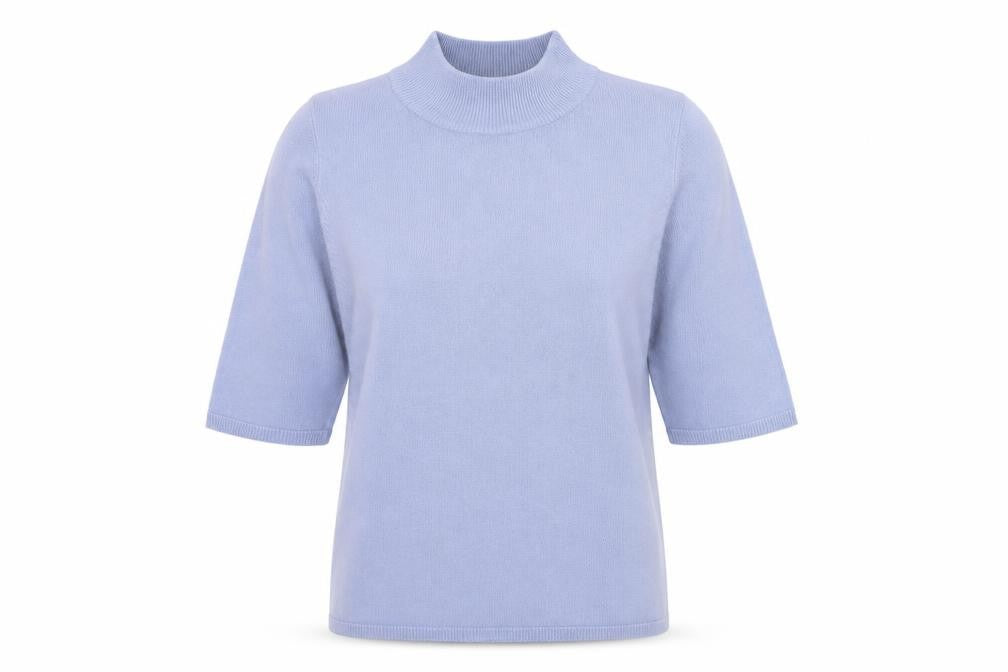 Womens UK Size 8 Originals Blue Basic T-Shirt