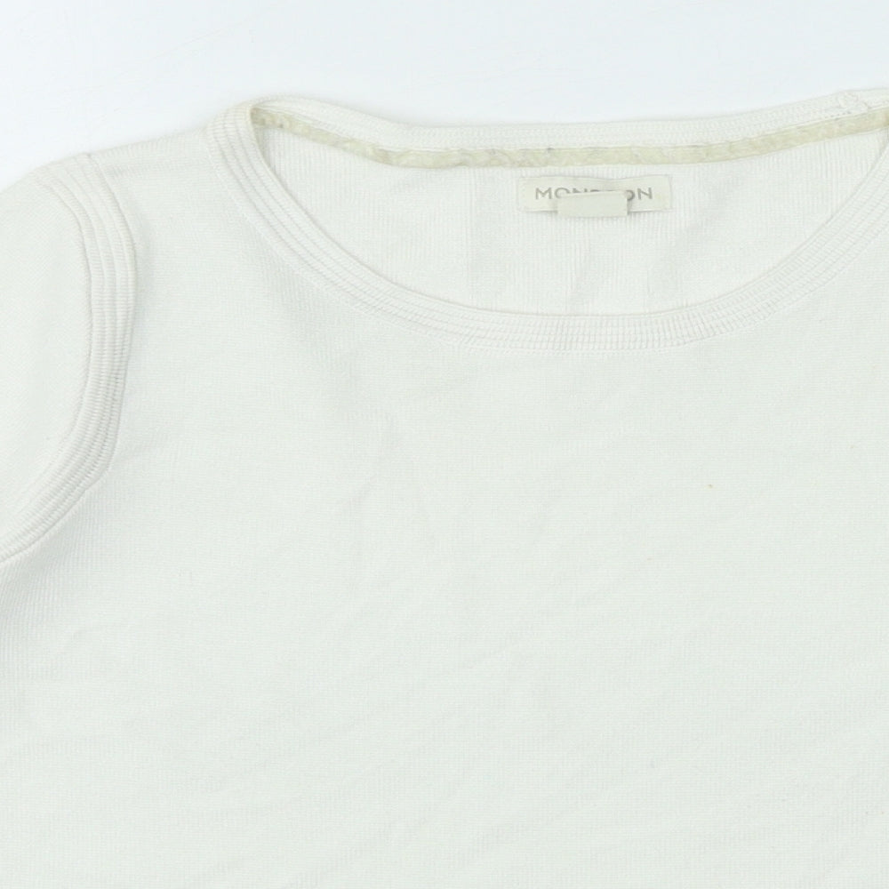 Womens UK Size 12 Monsoon White Pullover Jumper