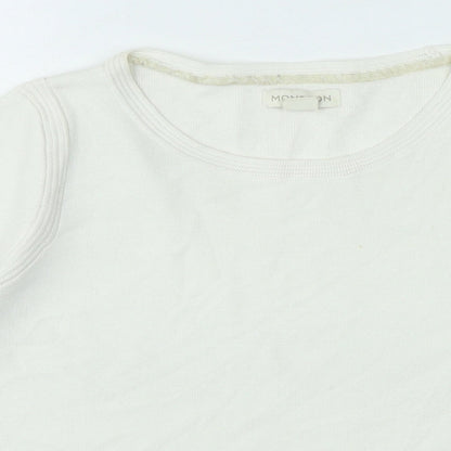 Womens UK Size 12 Monsoon White Pullover Jumper