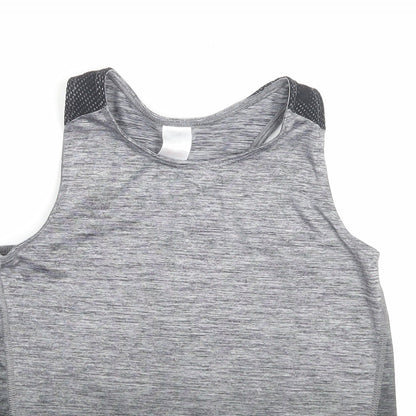 F&F Girls Black Polyester Basic Tank Size 7-8 Years Crew Neck Pullover