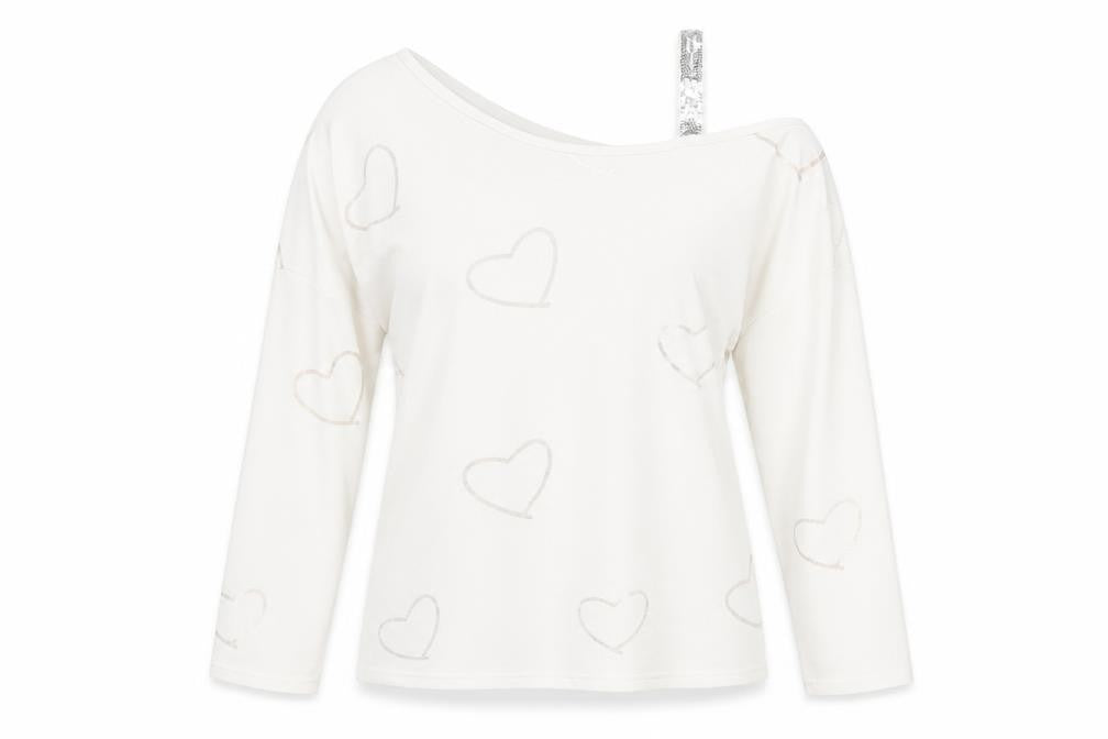 Womens UK Size M Sheilay White Basic T-Shirt