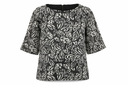 Womens UK Size 12 Principles Black Basic Blouse