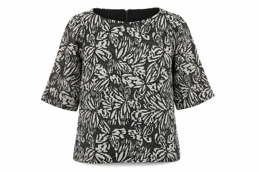 Womens UK Size 12 Principles Black Basic Blouse