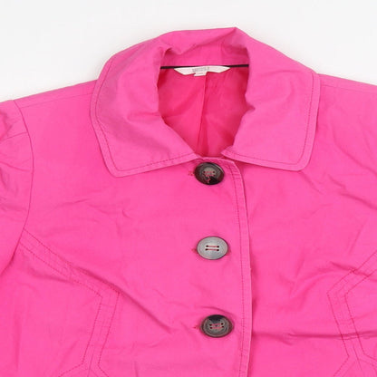 Womens UK Size 14 Marks and Spencer Pink Jacket