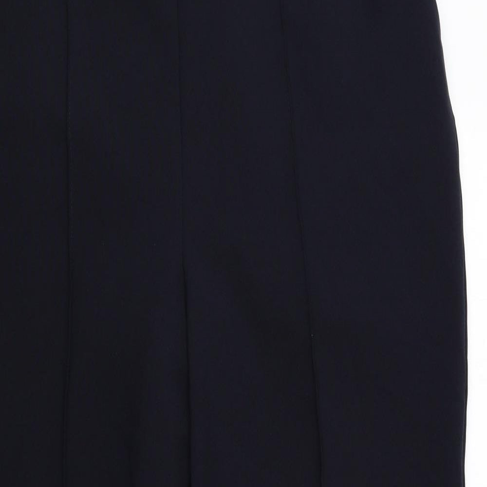 ISLE Collection Womens Blue Polyester Trousers Size 16 L23.5 in Regular