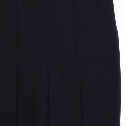 ISLE Collection Womens Blue Polyester Trousers Size 16 L23.5 in Regular