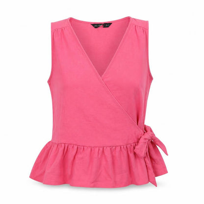 Womens UK Size 8 F&F Pink Basic Blouse