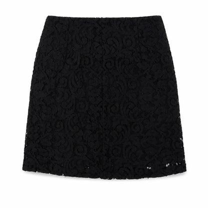 Womens UK Size 4 Mango Mini Lace Skirt