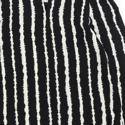 Womens UK Size 8 Marks and Spencer Black Basic Blouse