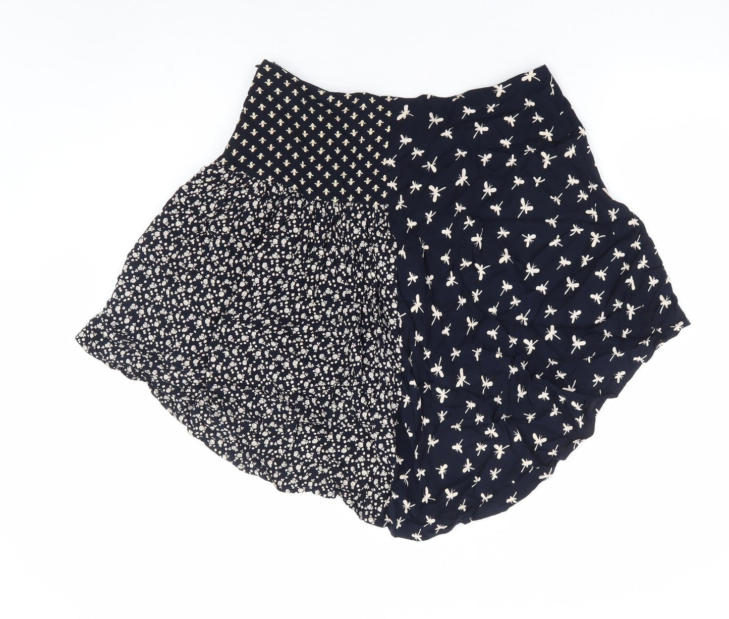 Womens UK Size 10 Louche Flare  Skirt