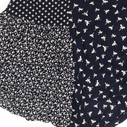 Womens UK Size 10 Louche Flare  Skirt