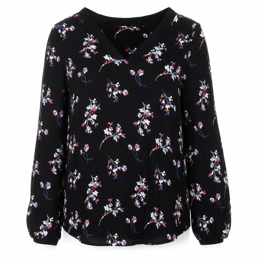 Womens UK Size 8 Autograph Black Basic Blouse