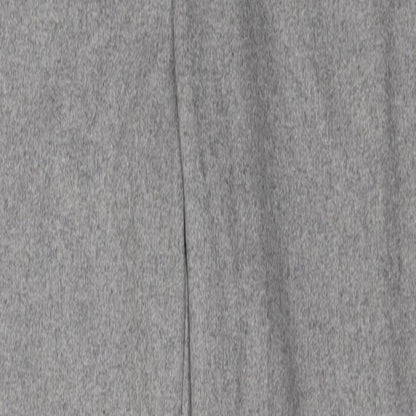 L.O.G.G. Womens Grey Polyester Trousers Size 6 L35 in Regular Zip