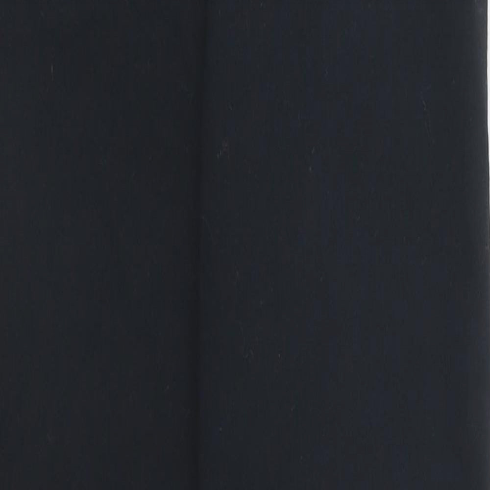 H&M Womens Black Cotton Jegging Jeans Size 4 L29 in Regular Zip