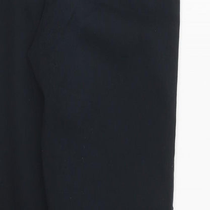 H&M Womens Black Cotton Jegging Jeans Size 4 L29 in Regular Zip