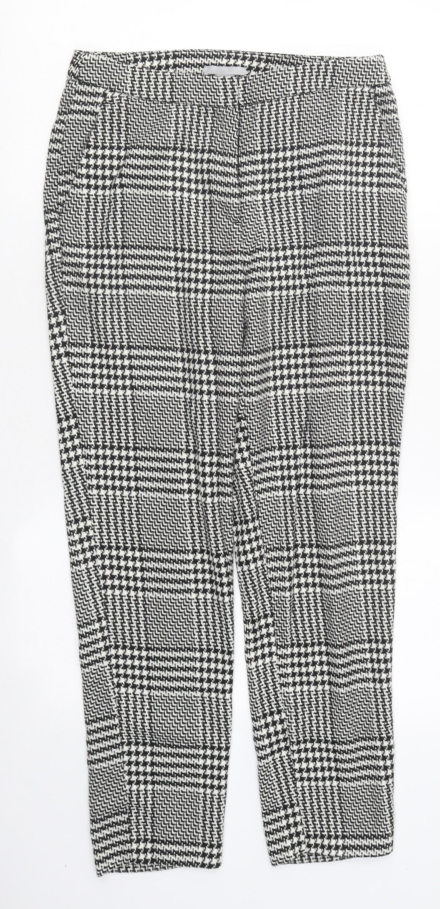 Womens UK Size 4 H&M Regular Fit  Multicoloured Trousers