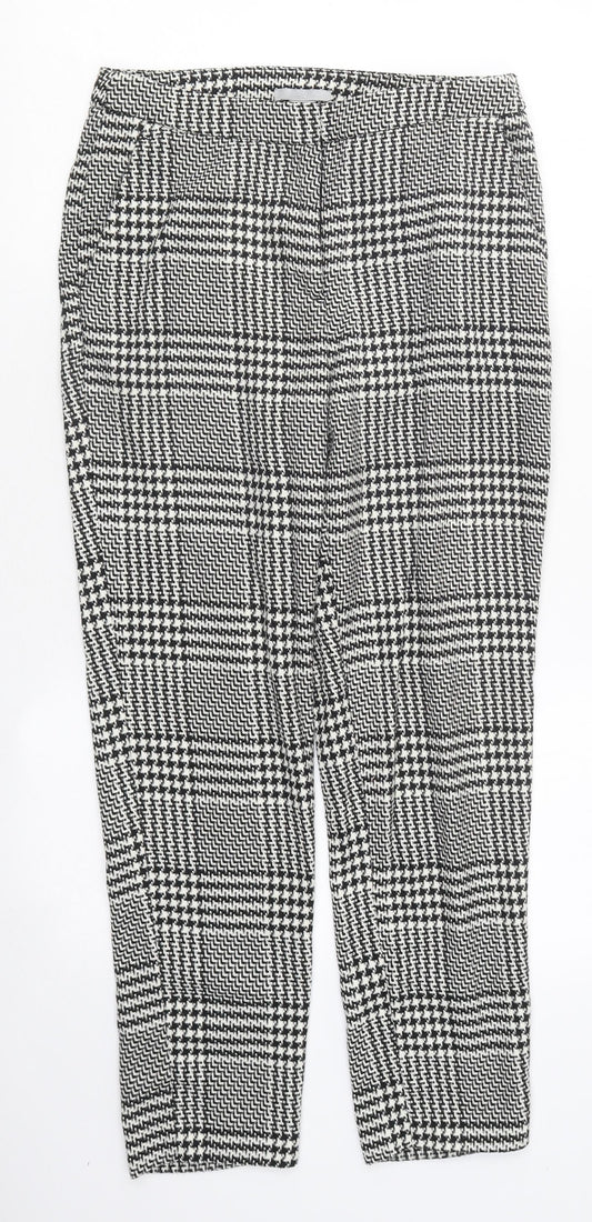 Womens UK Size 4 H&M Regular Fit  Multicoloured Trousers