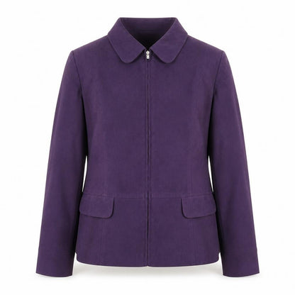 Womens UK Size 16 Damart Purple Jacket