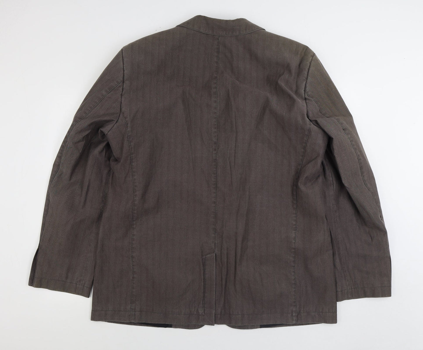 Mens UK Size 44 Preworn Regular Brown Suit Jacket