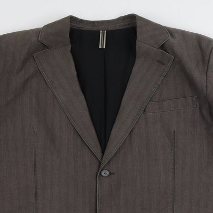 Mens UK Size 44 Preworn Regular Brown Suit Jacket