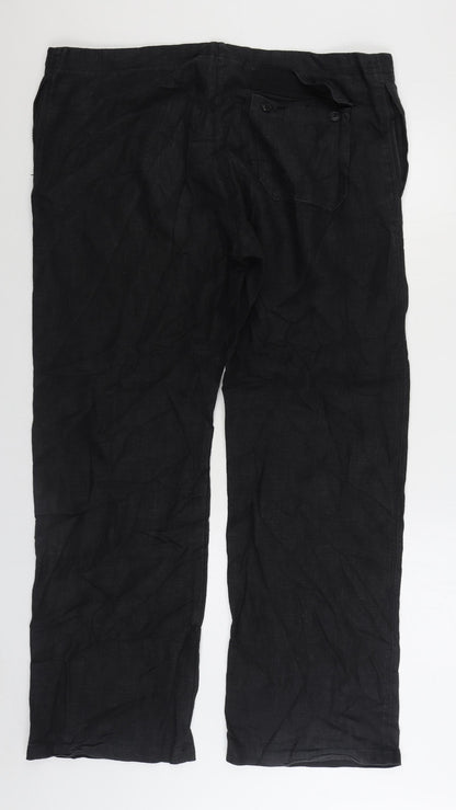 Womens UK Size 36 in French Connection Regular Fit  Black Trousers
